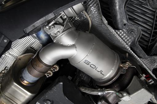 SOUL Performance Porsche 991.2 GT2 RS 200 Cell Catalytic Converters - MGC Suspensions