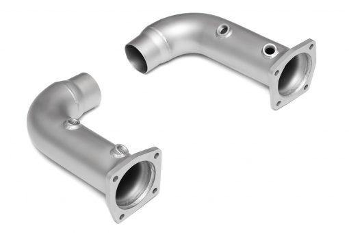 SOUL Performance Porsche 997.2 Turbo Catalytic Converter Bypass Pipes - MGC Suspensions