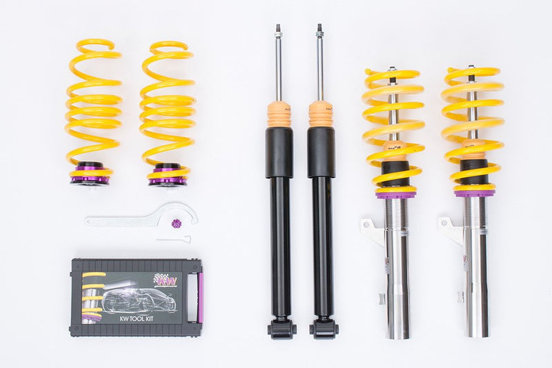 KW Variant 2 Coilover Kit for 2015-2018 Volkswagen Golf R or GTI Mk7 (1528000N) - MGC Suspensions