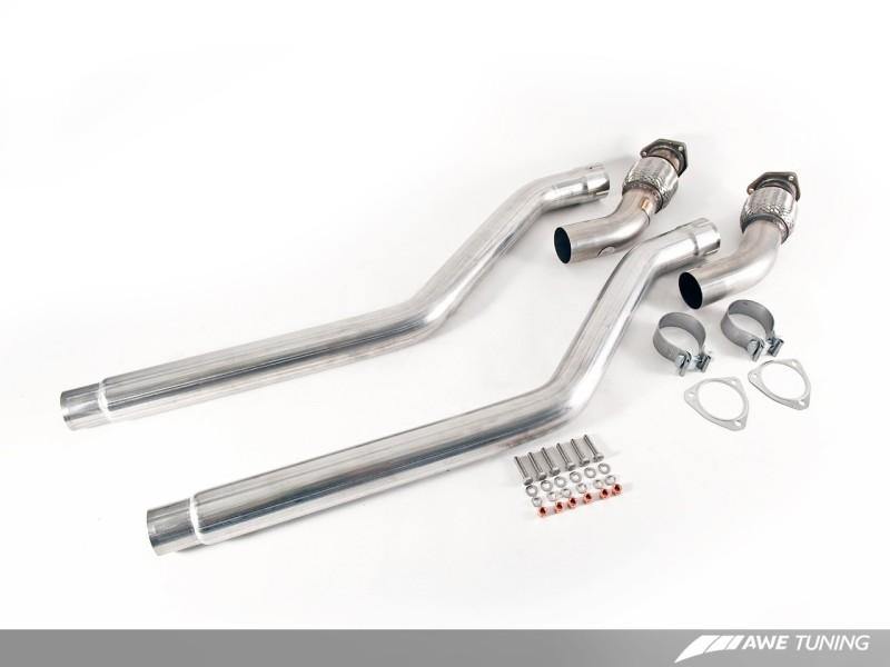 AWE Tuning Audi B8 3.0T Non-Resonated Downpipes for S4 / S5 - MGC Suspensions