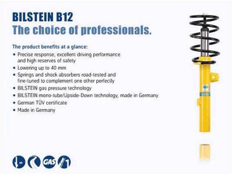 Bilstein B12 Pro-Kit 15-17 Mercedes-Benz C300 Front and Rear Suspension Kit - MGC Suspensions