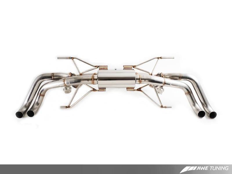 AWE Tuning Audi R8 4.2L Coupe SwitchPath Exhaust - MGC Suspensions
