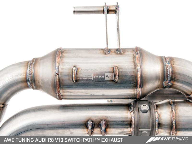 AWE Tuning Audi R8 V10 Spyder SwitchPath Exhaust (2014+) - MGC Suspensions